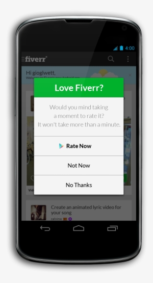 Rating Popup Android #2213807
