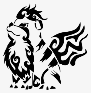 Tribal Growlithe By Amandanoelledesign On Deviantart - Tribal Growlithe #2213831