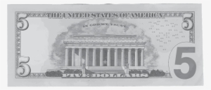 Fiverr Tips - 5 Dollar Bill Front And Back #2214081