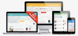 Taskerr Responsive Wordpress Micro Job Theme - Html Email Template Fiverr #2214242