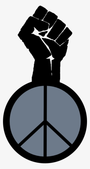Clipart Library Raised Peace Clip Art - Symbols For Black Power #2214537