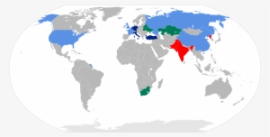 Nuclear Weapons States - Countries That Drive On The Right #2214617