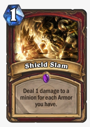 Shield Slam Card - Hearthstone Shield Slam #2215227