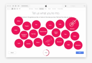 Choosing Genres In Apple Music - Choosing Genres Apple Music #2215756