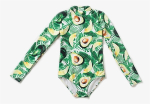Mini Mila Swim One Piece Avocado $44, Upf50 - Avocado Bathing Suit Toddler #2215786