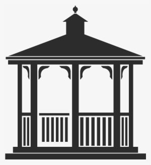 Gazebo Drawing Clip Art - Gazebo Clip Art #2215833