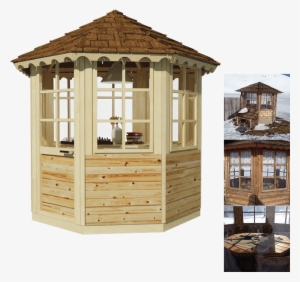 Gazebo Plans Clara - Shed #2215944