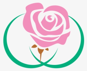 Pink Flower Clipart Logo - Rose Flower Logos #2216122