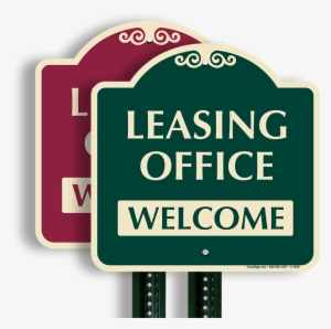Leasing Office Welcome Sign - Reserved For [your Name] Employee Of The Month Sign, #2216167