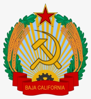 Flag, Coat Of Arms - Coat Of Arms Of Baja California #2216209
