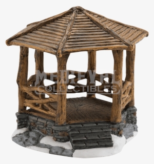 Woodland Stone Gazebo - Department 56 Woodland Stone Gazebo #2216360