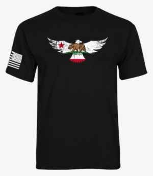 California Flag Eagle Tee California Flag Eagle Tee - Maryland Flag Abstract #2216490
