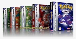 Pokemon Collection Leaf Ruby Sapphire Emerald Firered - Pokémon Firered And Leafgreen #2216507