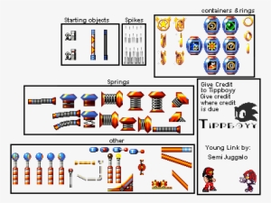 Misc - Objects - Sonic Advance Objects Sprites #2216692