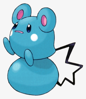 #azurill From The Official Artwork Set For #pokemon - Azurill Pokemon #2216720