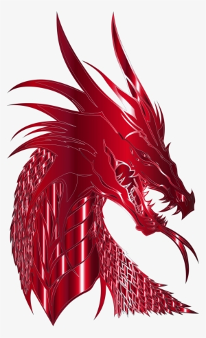 This Free Icons Png Design Of Crimson Dragon Head #2217522