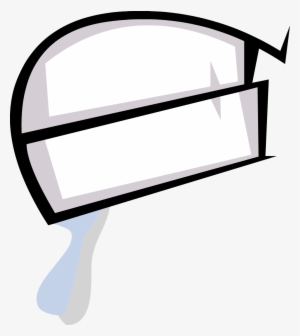 Angry Flower Mouth With Drool - Drool Bfdi #2217523