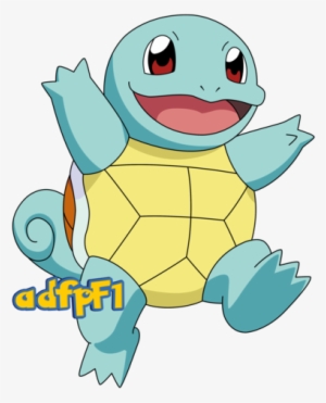 Squirtle Pokemon Png By Megbeth Royalty Free Stock - Bulbasaur Squirtle ...