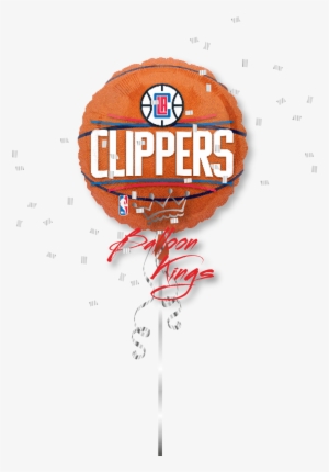 La Clippers - Nba La Clippers Basketball Foil Mylar Balloon 18" By #2217809