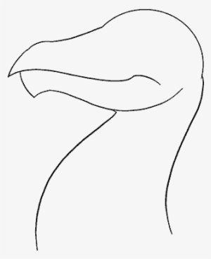 How To Draw Dragon Head - Line Art #2217990