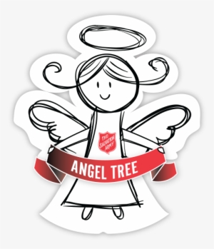 Angel Tree Salvation Army Logo Clip Art - Salvation Army Angel Tree #2219818