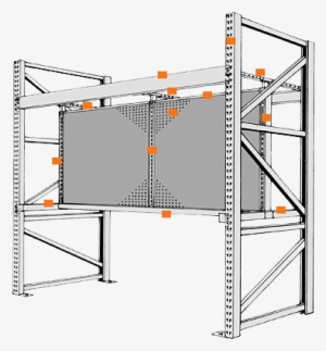 Pallet Rack Components And Accessories - Pallet Rack Accessories #2220881