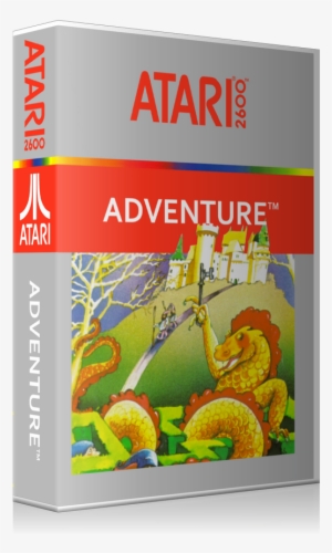 Adventure Atari 2600 Game Cover To Fit A Ugc Style - Atari Adventure Poster #2221028