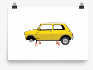 Illustrated Print - City Car #2221114