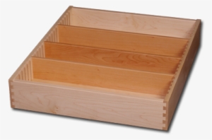 Drawer With Multiple Vertical Grooves - Drawer Divider Grooves #2221222