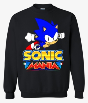 Classic Toei Sonic Mania G180 Gildan Crewneck Pullover - Official Sonic Mania T-shirt Mugs #2221383