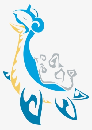 Color Lapras By Argentine123-d32y9l2 - Tatuaje Lapras #2221441