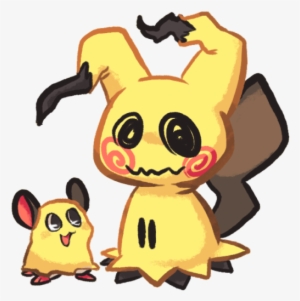 Penelope And Mimikyu - Cartoon #2221555
