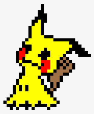 Mimikyu - Halloween Pokemon Pixel Art - Free Transparent PNG Download ...