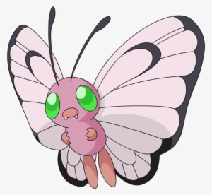 012 Butterfree Ag Pink Shiny - Pokemon Butterfree Pink #2222084