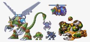 Mechaniloid Sprites-edit - Megaman X #2222150