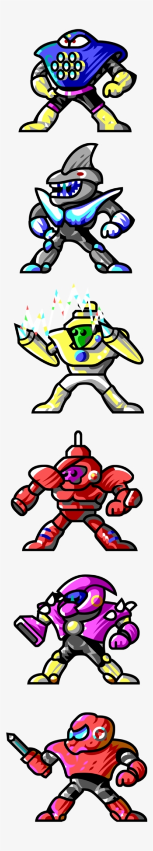 Megaman ''sprites''-3pc Crap By Waneblade On Deviantart - Megaman 3 Bosses #2222482