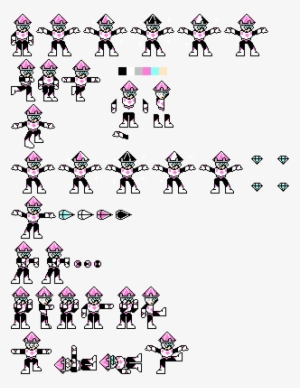 Freeuse Stock Jewel Man Sprites By Mike Now On - Mega Man Jewel Man Sprites #2222562