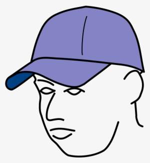 Cap With Face Drawing #2224359