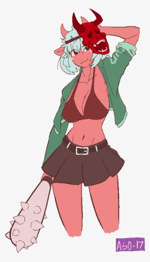 Oni Girl - Cartoon #2224400