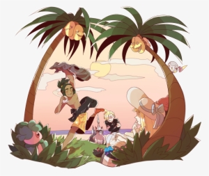 Xd - Lillie Gladion Moon X Hau #2225461