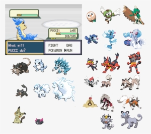 [oc][wip] Pokemon Sun/moon Sprites Ripped Battleground - Pokemon Sun And Moon Sprites #2225507
