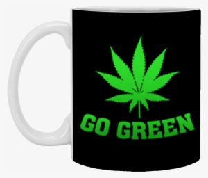 Go Green Weed T Shirt Vape Nation Marijuana Leaf 420 - Fast Food Vs Marijuana #2226210