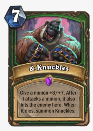 Knuckles - 7 Mana Paladin Spell #2226763