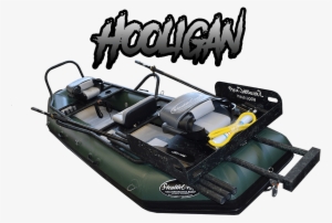 Hooligan Fly Fishing Raft - Rigid-hulled Inflatable Boat #2228110