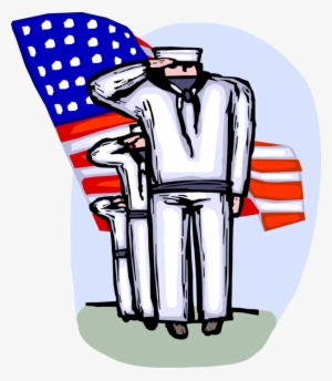 Vector Illustration Of United States Navy Marine Sailors - Illustration #2228491