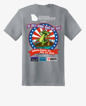 2018 Great Oconee River Raft Race T-shirt #2228750