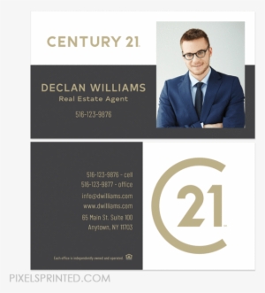New Century 21 Logo Cards, Century 21 Business Cards, - Bc Real Estate Business Card #2229036