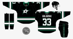 My Concept For A Stars Alternate Jersey - Dallas Stars Alternate Jersey Ideas #2229530