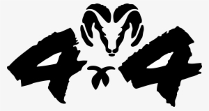 Dodge Logo - 4 X 4 Logos #2230114