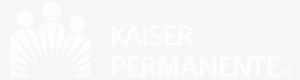 Kaiser Permanente Logo Black And White - White Bullet Points Png #2231275
